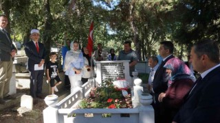 Edirnede şehit kabirleri ziyaret edildi