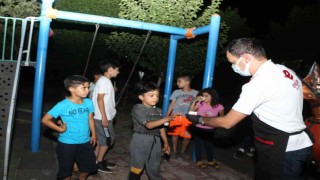 Efeler Belediyesinden sıcak havalarda serinleten ikram