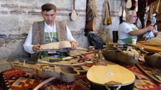 El emeği ürünlerin yer aldığı sergi ve atölyelerin açılışı yapıldı