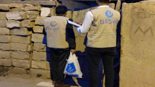 Elazığda 526 aileye kurbanlık et dağıtıldı