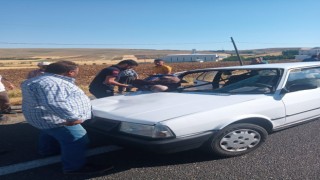 Elazığda otomobilin çarptığı yaya yaralandı