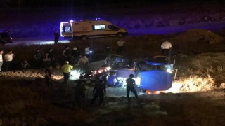 Elazığda traktör devrildi: 1 ağır yaralı