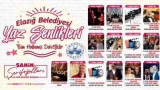 Elazığda yaz şenlikleri başlıyor