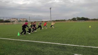 Ergeneli gençler koşabiliyorken koşuyor