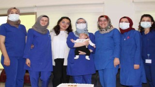 Erken doğan bebek Erzurum Şehir Hastanesinde sağlığına kavuştu