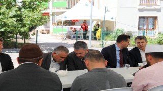 Ertuğrul Başkandan Şehit Ailesine taziye ziyareti