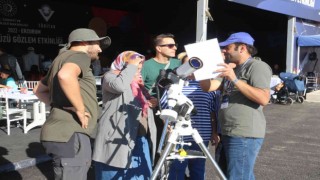 Erzurumda 3 gün sürecek gökyüzü gözlem etkinliği başladı