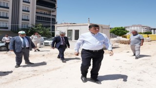 Fadıloğlu, Belkıstaki 3. Sosyal tesisi inceledi