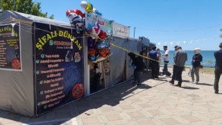 Festival stantları soyuldu, esnaf belediyeden önlem almasını istedi