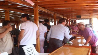 Fethiyede 12 Adalar Tekne Kooperatifinden etkinlik