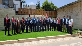 Filistinde Kardeş Şehir Havran Kültür Merkezi törenle açıldı
