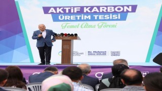 Fındık kabuğunun değerini 15 katına çıkartacak tesiste temel atıldı