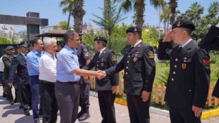 Finikede bayramlaşma töreni düzenlendi