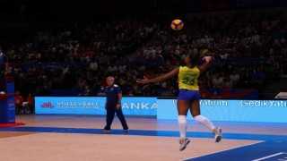 FIVB Kadınlar Milletler Ligi: Brezilya: 3 - Japonya: 1