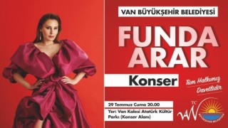Funda Arar Vanda sevenleriyle buluşacak