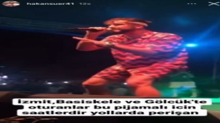 Gazetecinin Pijamalı paylaşımı olay oldu, gecenin sonu bakın nasıl bitti