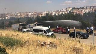 Gaziantepte orman yangını