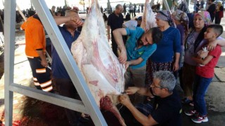 Gaziantepte vatandaşların kurban kesim telaşı başladı