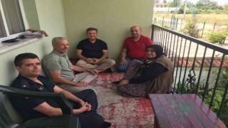 Gazinin baba ocağına Tuğgeneral Alpten ziyaret