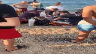 Günübirlik yüzmeye geldiği denizde kalp krizi geçirerek yaşamını yitirdi