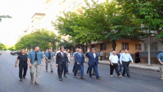 Gürkan İpek Caddesinde incelemelerde bulundu