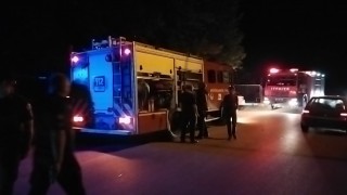 Hafif ticari araç sulama kanalına uçtu