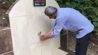 Hasar gören çeşmeyi A takımı onardı