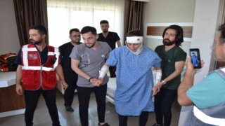 Hastanede yangın tatbikatı