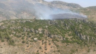 Hatayda makilik alanda yangın çıktı