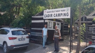 Hazar Gölü Tabiat Parkında kontrol ve denetim