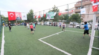 İbni Sina Parkına inşa edilen tesisler kullanıma açıldı