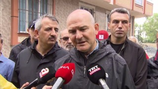 İçişleri Bakanı Soylu, Esenyurtta incelemelerde bulundu