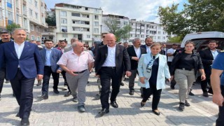 İçişleri Bakanı Süleyman Soylu Esenyurtta sel bölgesini ziyaret etti