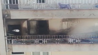 İkamet yangını korkuttu