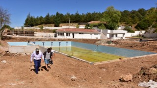 İnönü Yukarı Ilıca Havuz ve Ilıca Park Piknik Alanında sona yaklaşıldı