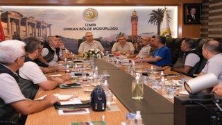 İzmirde ateş savaşçıları toplantıda buluştu