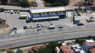 İzmirde jandarmadan helikopterle trafik denetimi