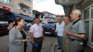 İzmit Belediyesi heyeti, vatandaşların taleplerini dinledi