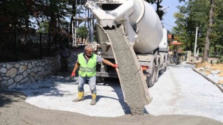 İzmitte 7 bin metrekare baskı beton çalışması gerçekleştirilecek