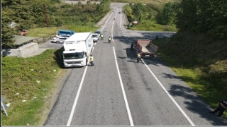 Jandarmadan dronlu trafik uygulaması