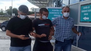 Kablo hırsızlığı zanlısı yakalandı