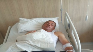 Kaçan kurbanlığı yakalamaya çalıştı, parmağı koptu