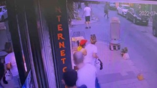 Kadıköyde av tüfekli çatışma kamerada