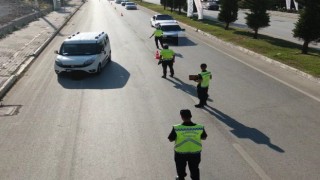 Kahramanmaraşta Kurban Bayramı trafik denetimi