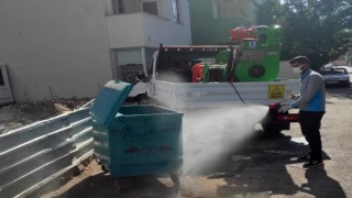 Kahramanmaraşta ortak kullanım alanları ilaçlandı