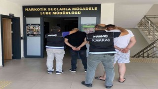 Kahramanmaraşta uyuşturucuya 3 tutuklama