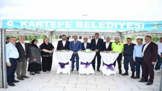 Kartepede geleneksel kent bayramlaşması