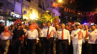 Kaşta 15 Temmuz Demokrasi ve Milli Birlik Günü kutlandı