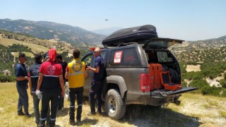 Kayıp yaşlı kadın evinden 6 kilometre uzaklıkta drone ile bulundu