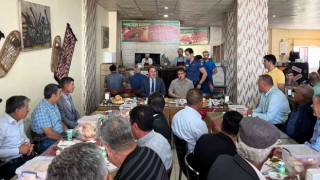 Kaymakam Türker, şehit aileleri ve gazilerle bir araya geldi